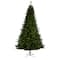 9ft. Pre-Lit Vermont Spruce Artificial Christmas Tree, Color Changing LED Lights